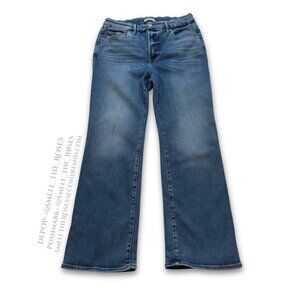 Good American Straight Leg High Waisted Jeans | Size 10/30 | Good Legs Straight